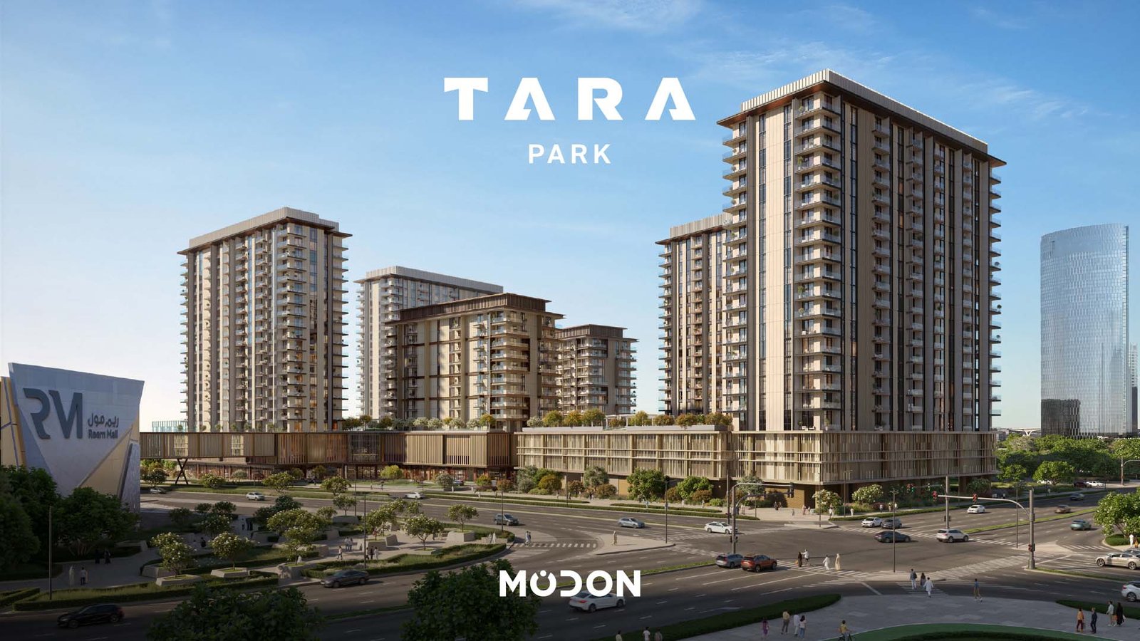 Tara Park by Modon apartment towers at Al Reem Island Abu Dhabi